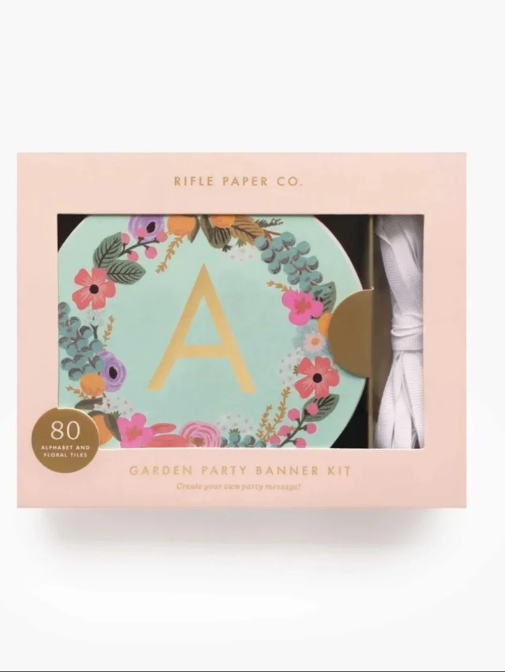 NWT Rifle Paper Co. Garden Party Banner Kit
